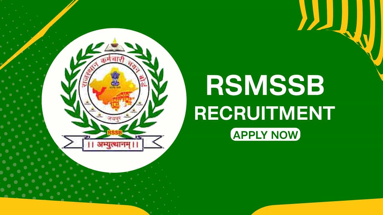 RSMSSB Recruitment 2022 for Bumper 48000 Teachers Vacancies, Check How to Apply