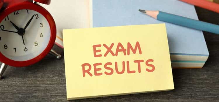 Exam result