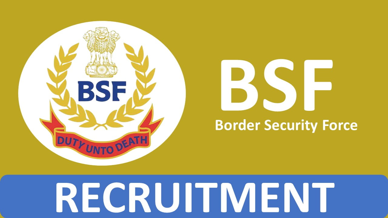 Border Security Force Recruitment 2023: Monthly Salary up to 92300, Check Posts, How to Apply 