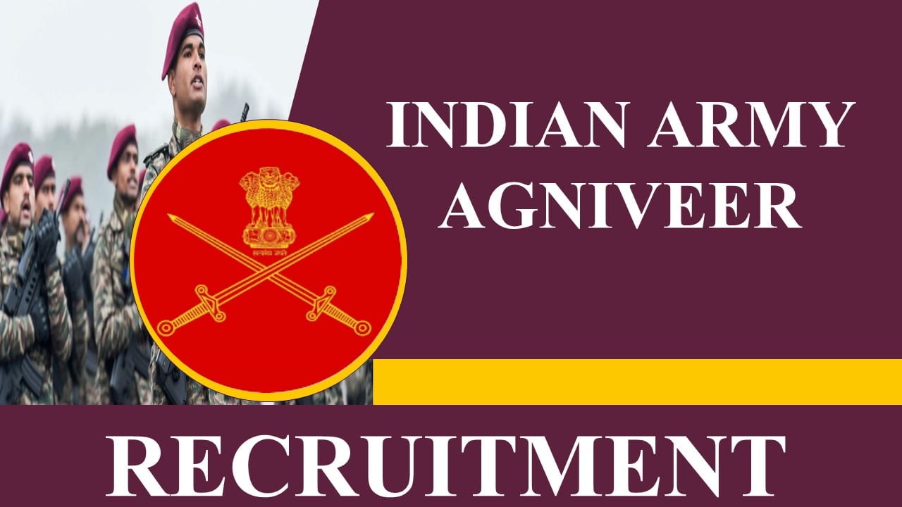 Indian Army Agniveer Recruitment 2023: Check Post, Eligibility, Salary, and Last Date to Apply