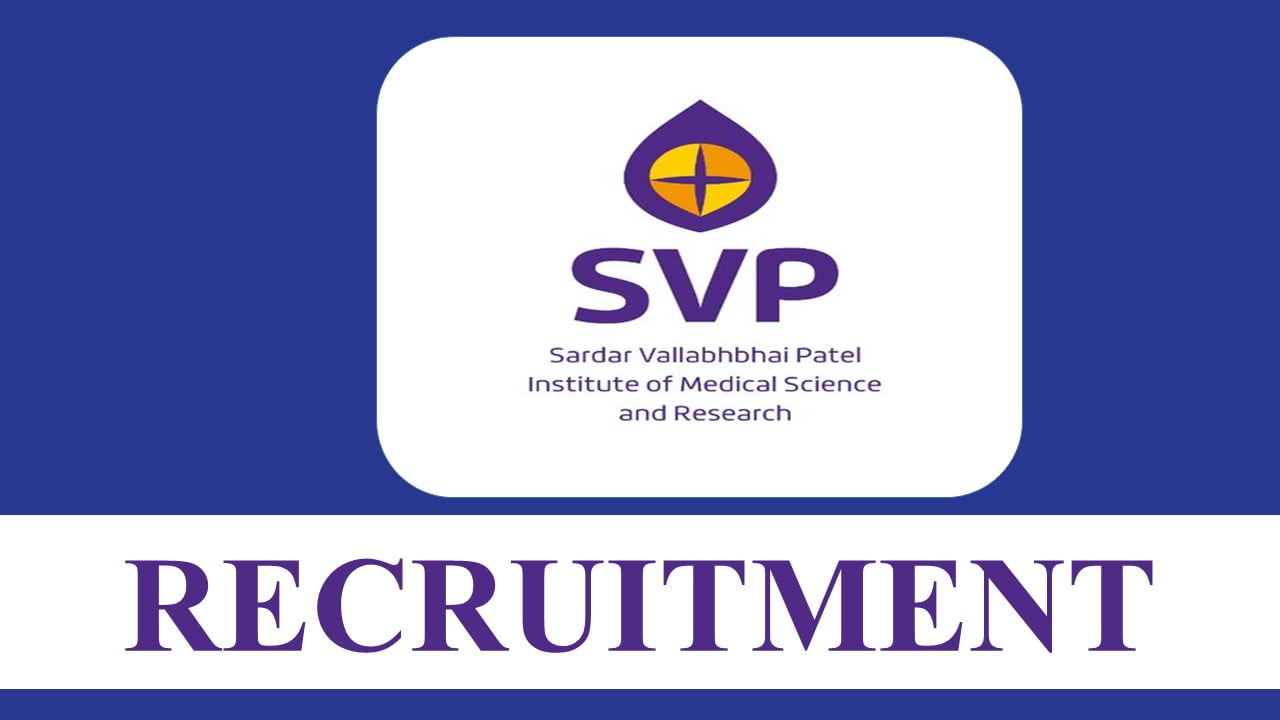 SVBP Recruitment 2023: Monthly Salary up to 67700, Check Post, Qualification and Other Details