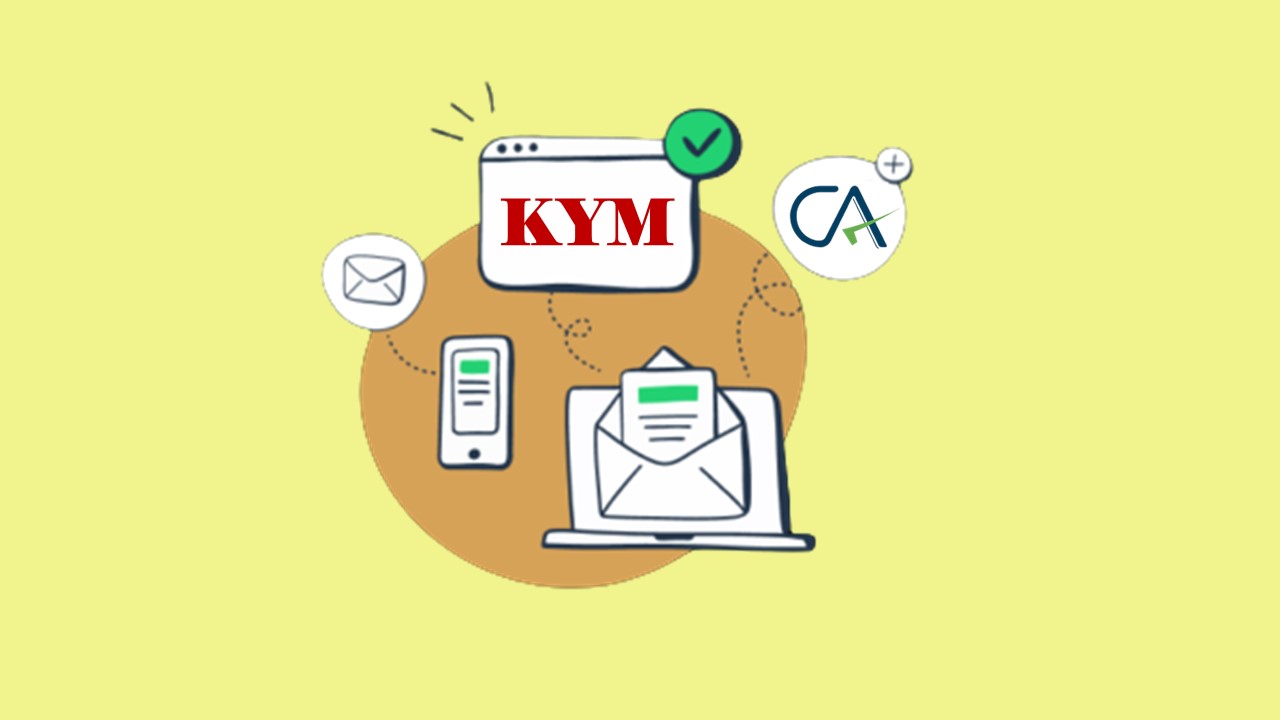 Filling “Know Your Member (KYM)” by ICAI