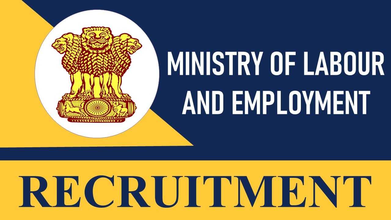 Ministry of Labour and Employment Recruitment 2023: Monthly Salary 142400, Check Post, Eligibility and Application Procedure 