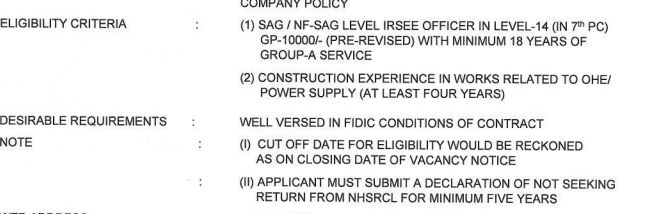 NHSRCL Recruitment 2023: Check Posts, Eligibility, Monthly Salary And ...