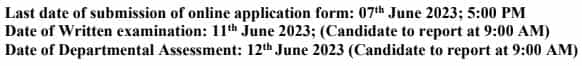 AIIMS Raebareli Recruitment 2023 (important dates)