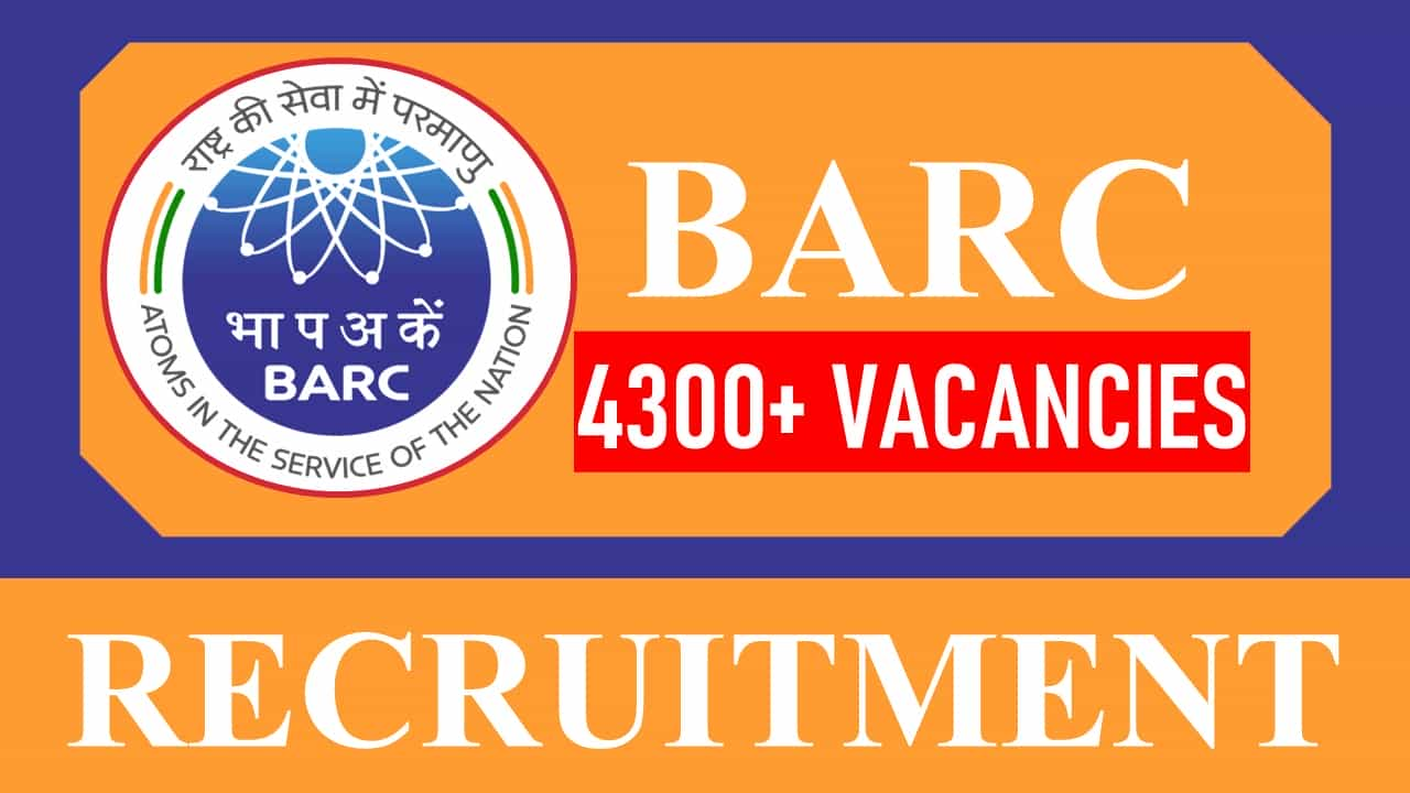 BARC Recruitment