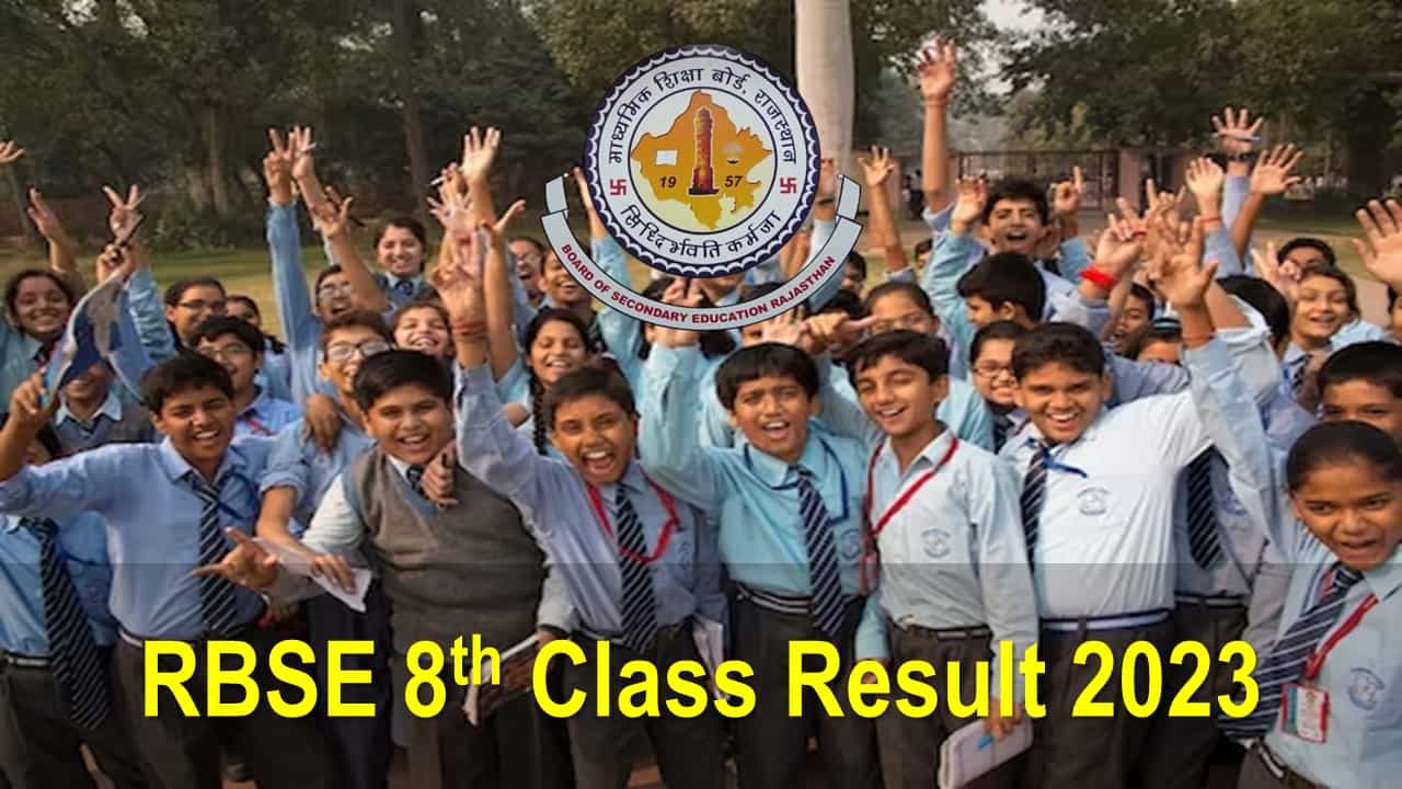 RBSE 8th Result 2023 Declared: 94.50% Students Passed, Check How to Download, Get Direct Link