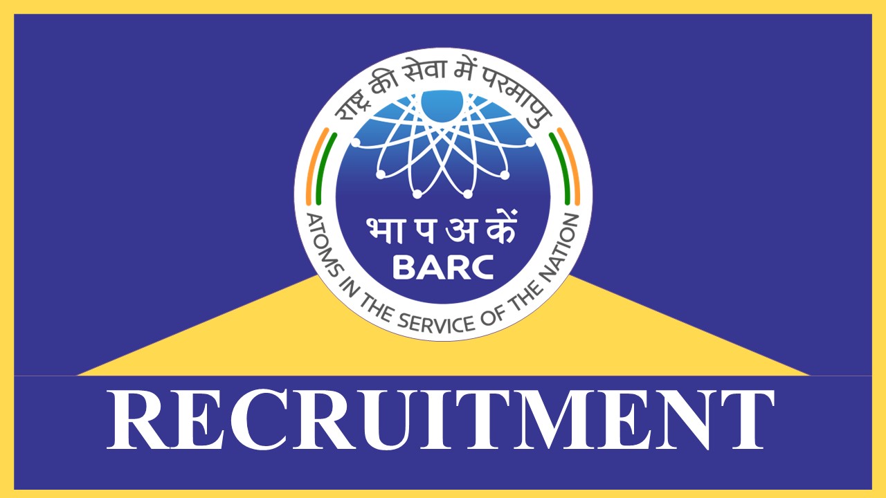 BARC : 4374 ఉద్యోగాల భర్తీకి నోటిఫికేషన్‌ విడుదల.. ఎంపికైతే రూ.56,100 వరకూ  జీతం..! - barc recruitment 2023 notification out for 4374 various posts -  Samayam Telugu