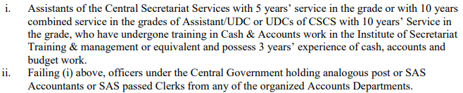 Ministry of Tribal Affairs Recruitment 2023-Eligibility Criteria