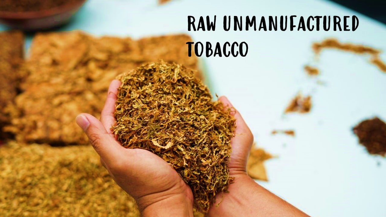 Mixing scent in raw unmanufactured tobacco dust would change it’s character to manufactured tobacco: AAR