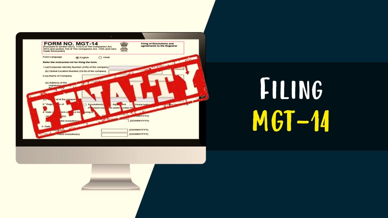 MCA Levies Penalty of Rs.400000 on Startup Company for default in Filing MGT-14