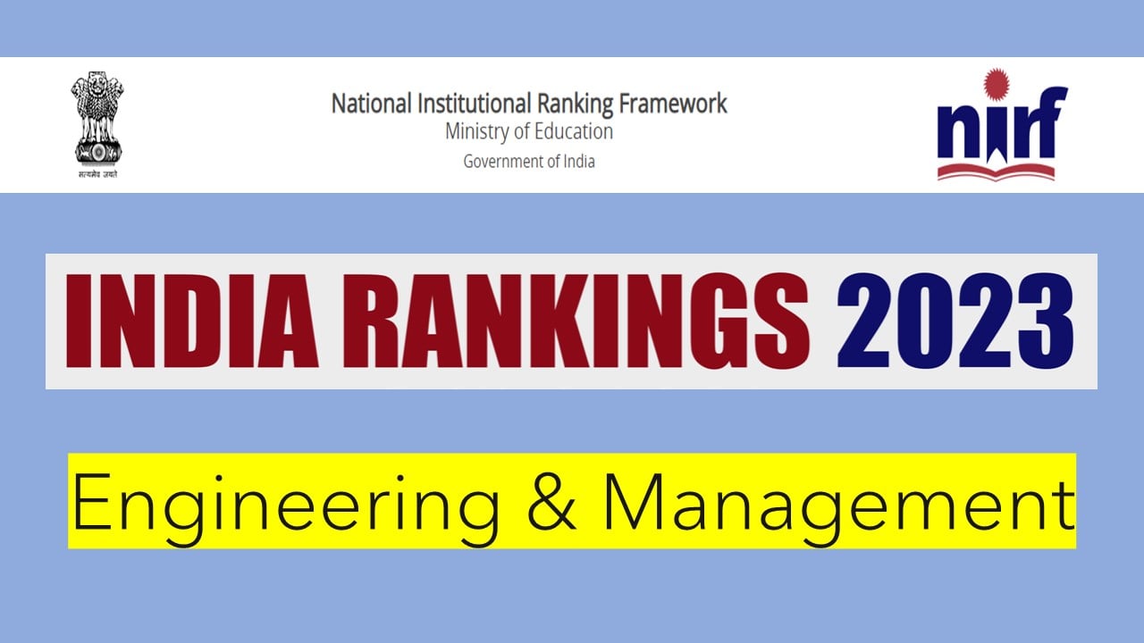 Top 10 Engineering and Management Institutes in India: NIRF Ranking 2023, Check Complete List