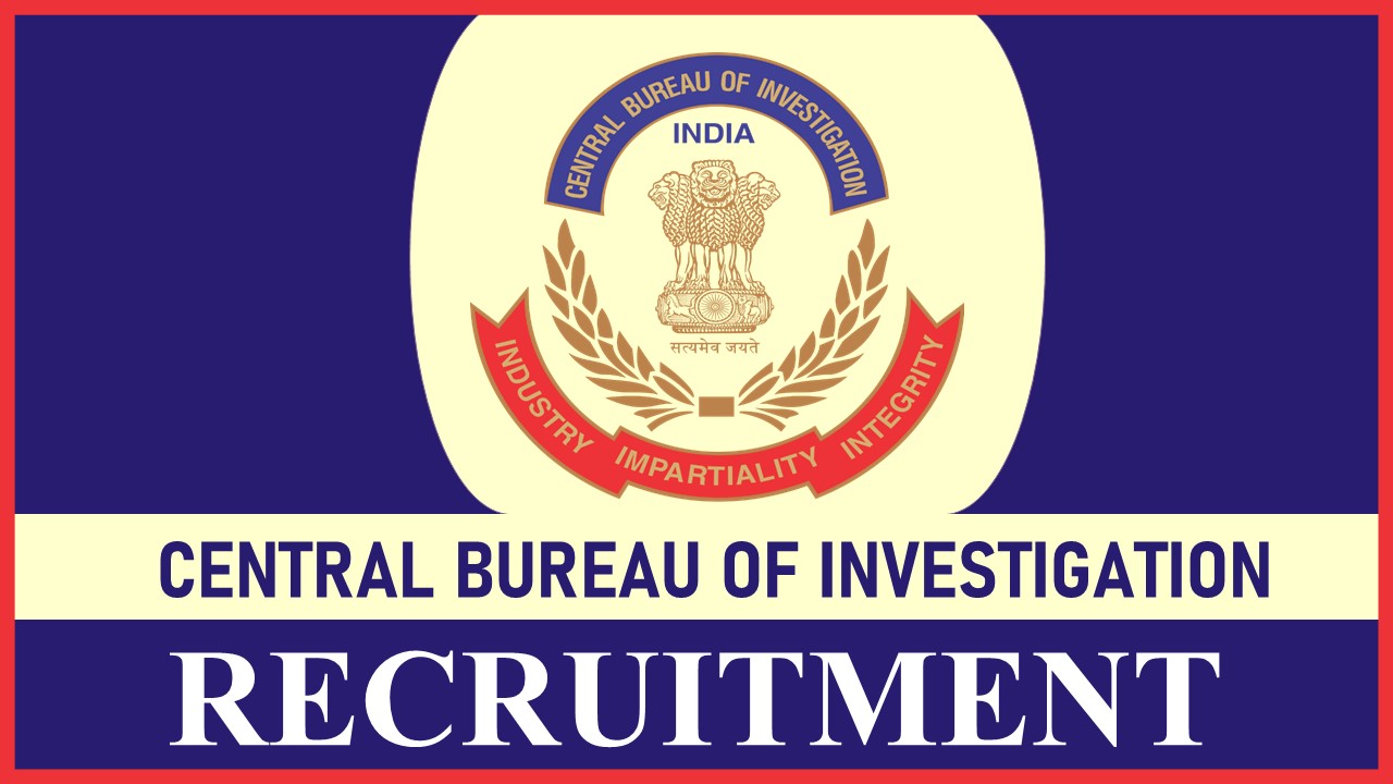 CBI Recruitment