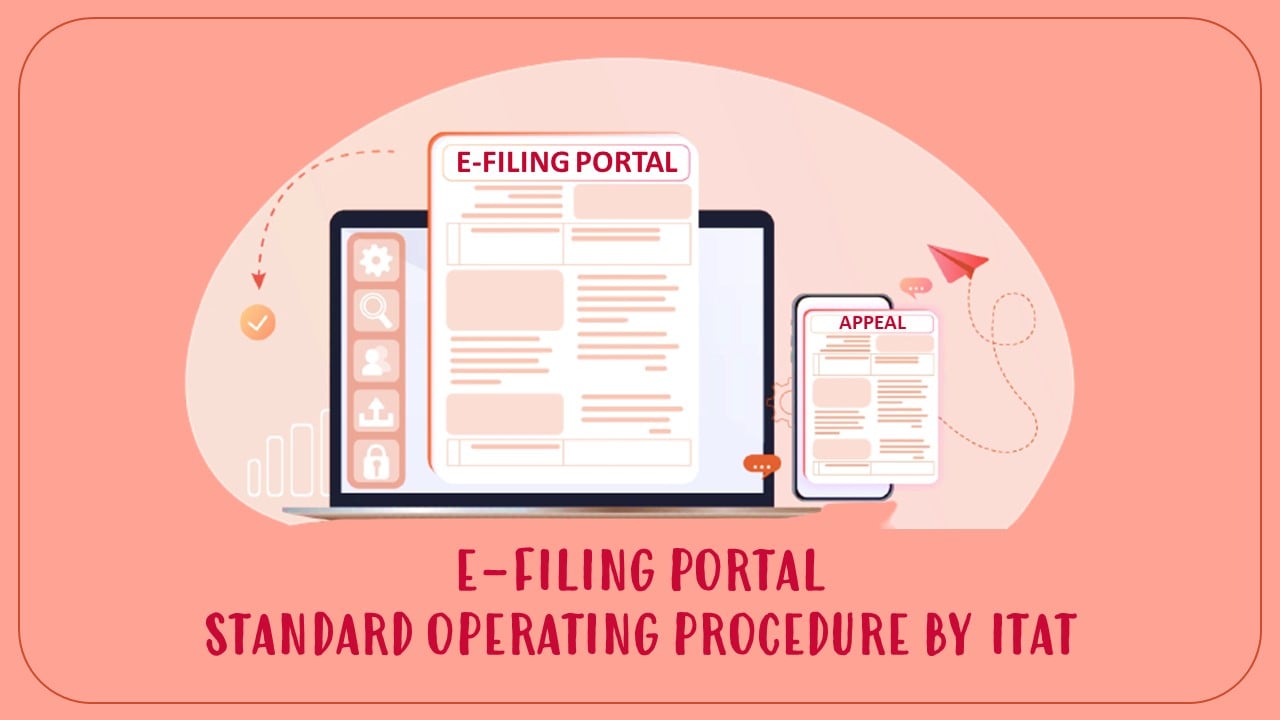 E-Filing Portal Standard Operating Procedure by Income Tax Appellate Tribunal