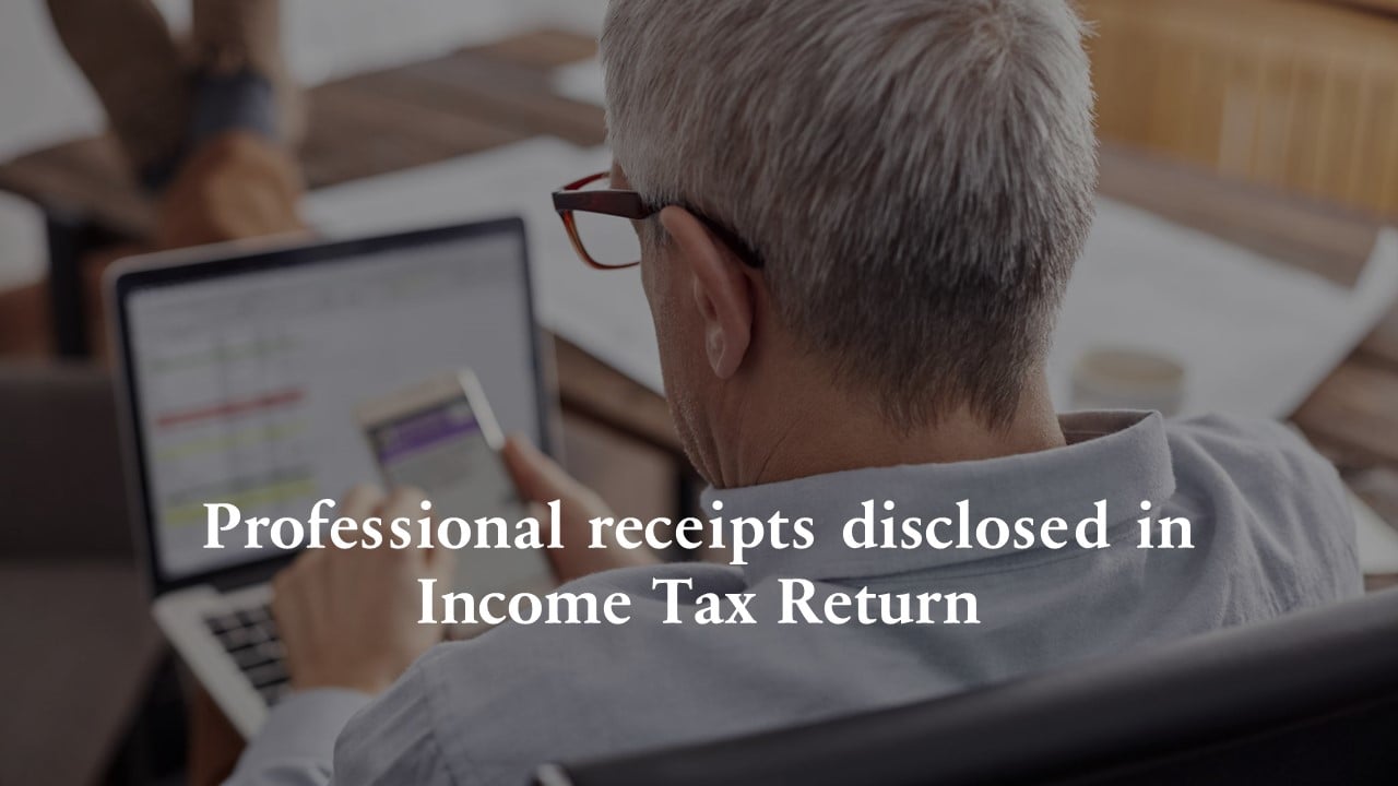 Professional receipts disclosed in ITR-4S cannot be taxed as undisclosed Income u/s 68 [Read ITAT Order]