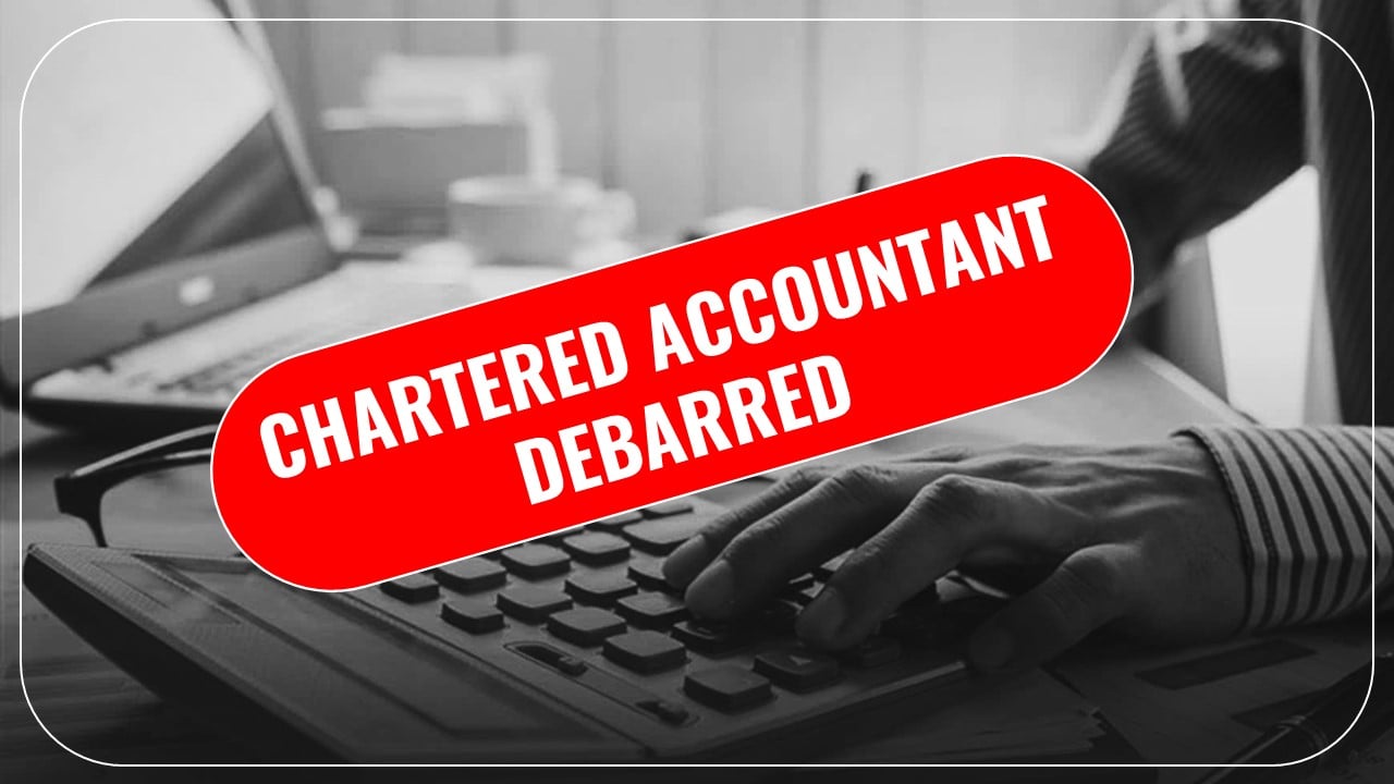 CA Debarred for one year along with imposition of monetary penalty for gross negligence during statutory Audit [NFRA Order]