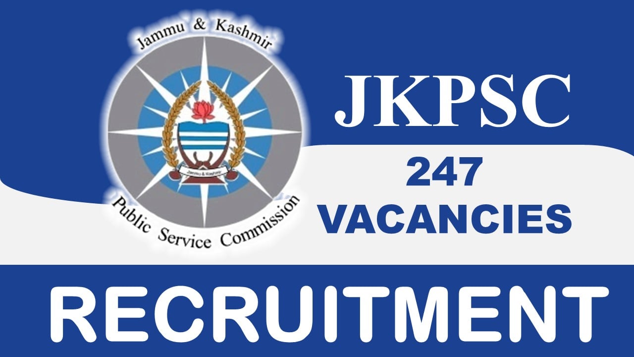 JKPSC Recruitment 2023 Released New Notification for Bumper Vacancies: Check Post, Qualification, Age, Salary and How to Apply