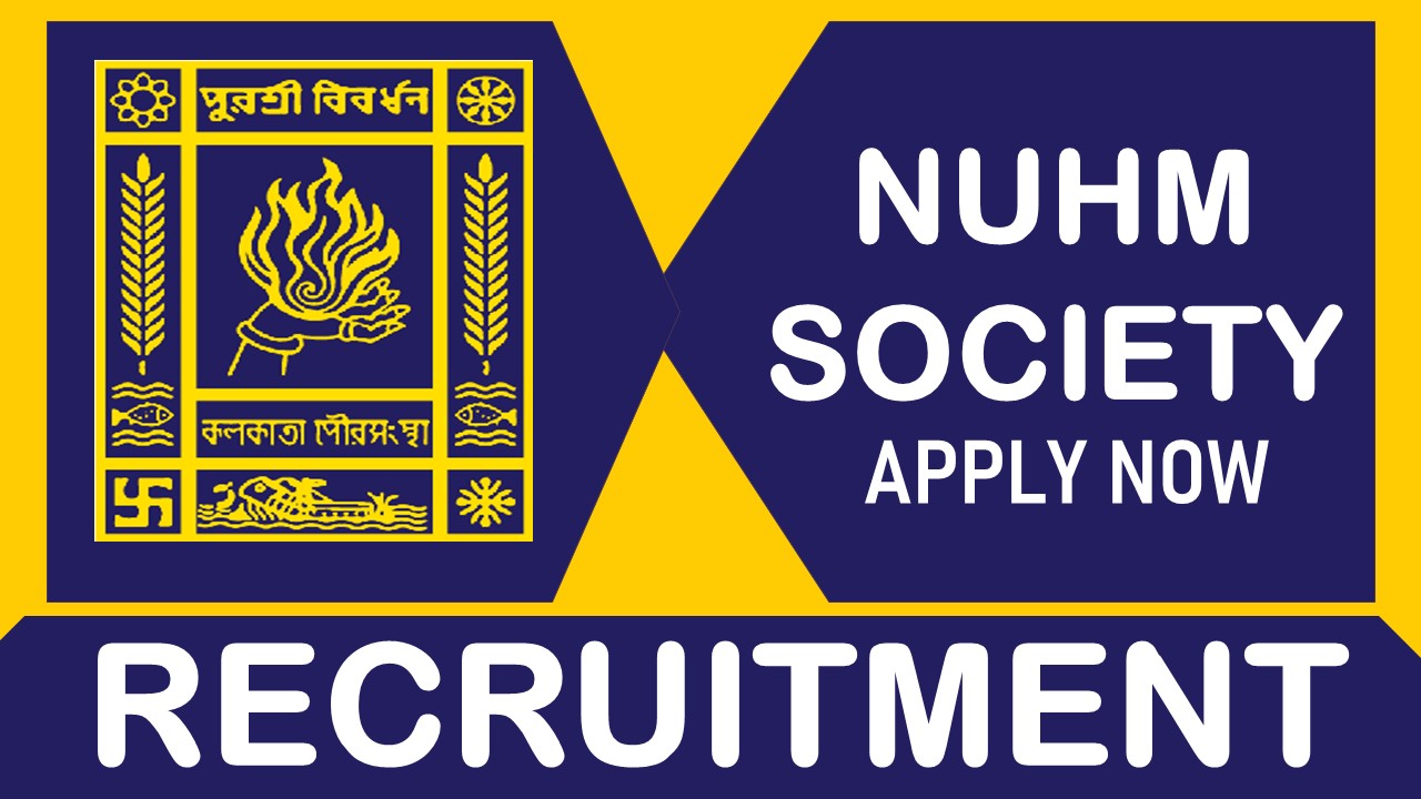 NHUM Society Recruitment 2023 Released Notification: Check Post, Vacancies, Age, Qualification, Salary and How to Apply
