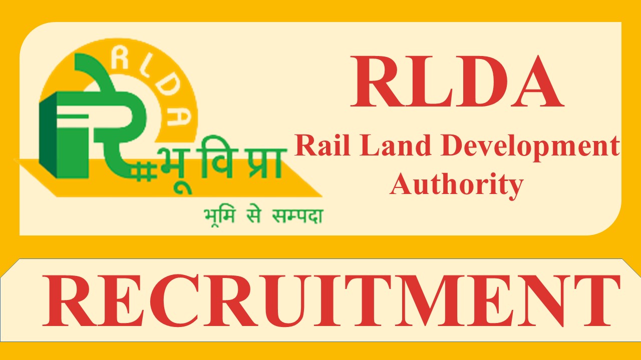 RLDA Recruitment 2023: Monthly Pay Level 09, Check Post, Eligibility, Other Details and Application Procedure