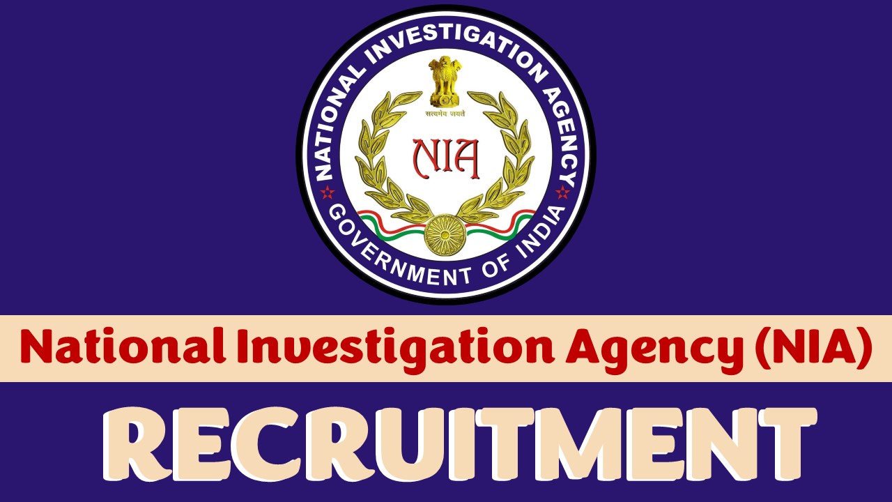 NIA Recruitment