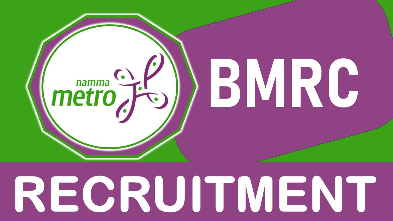 BMRC Recruitment 2023: Salary Up to 165000 Per Month, Check Posts, Qualification and Other Important Details