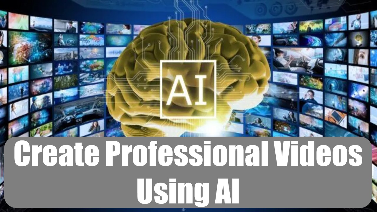 Create Professional Videos using AI Tool: Learn to Create and Edit Videos using AI Tool in Seconds, Increase your Productivity up to 10 times