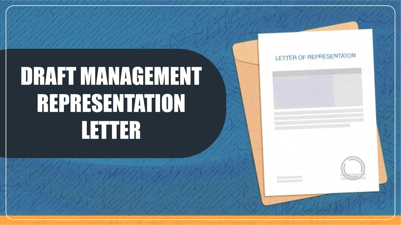 Draft Management Representation Letter for Tax Audit