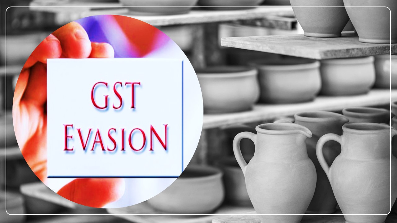 GST Department raids at Ceramics Trading Units; Detected GST Evasion of Rs.3 Crores