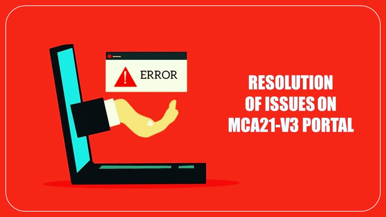 ICSI gives representation on pending issues on MCA V3 Portal