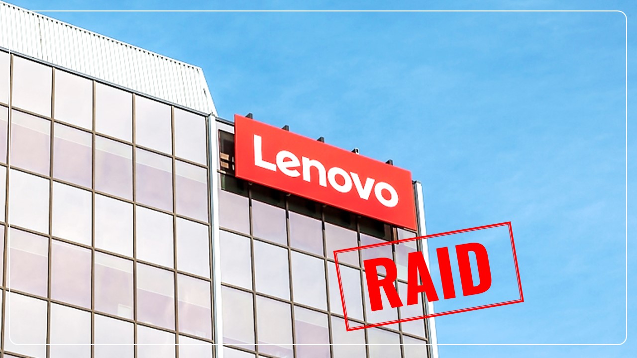 Income Tax Department raids Lenovo for alleged Tax Evasion