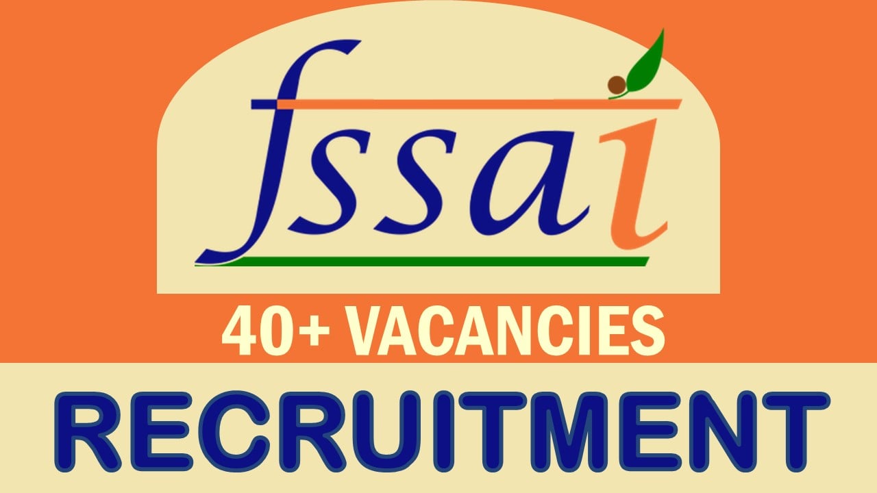 Fssai Recruitment 2023 for senior private Secratory for 40 Vacancies Post