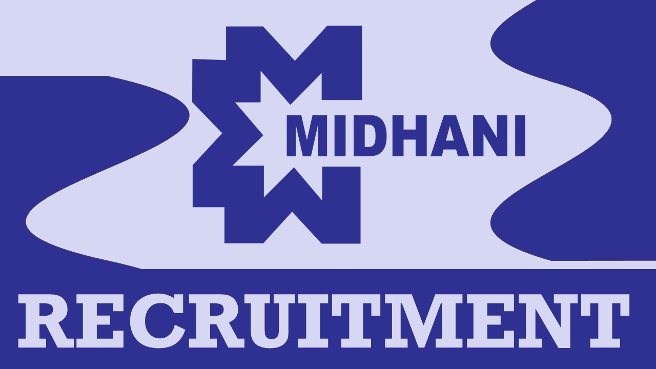 Midhani Recruitment 2023 for Post of Chairman Managing Director Posts