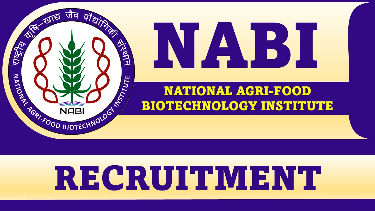 NABI Recruitment 2023: Notification Out, Check Post, Qualification, Salary and How to Apply