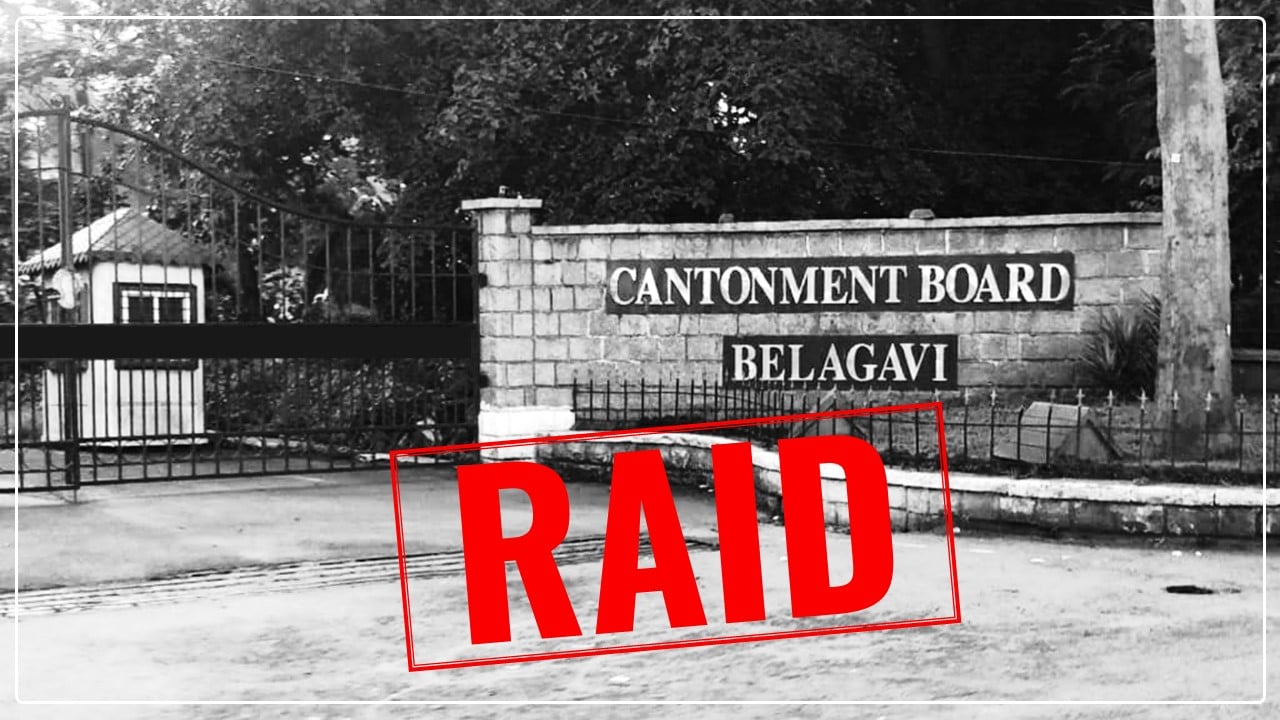 CBI Officials raid Cantonment Board Office in Karnataka