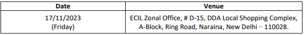 ECIL Recruitment 2023