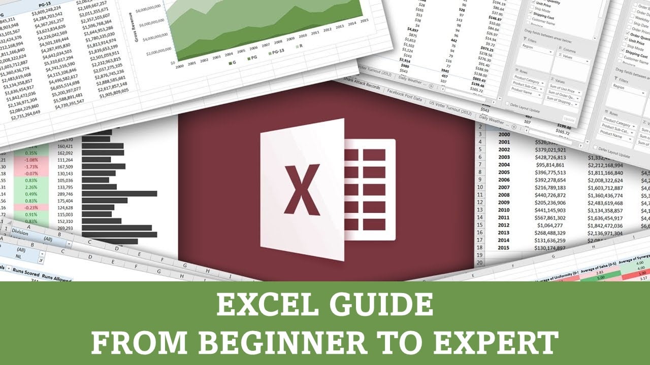 Microsoft Excel Course: From Beginner to Expert, Mastering the Microsoft Excel