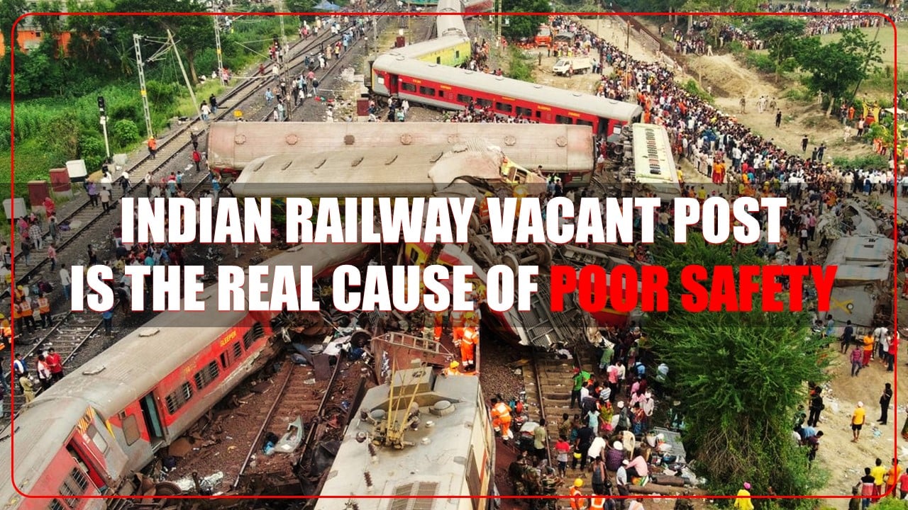 Over 3.12 lakh posts vacant on Indian Railway, real cause of poor safety