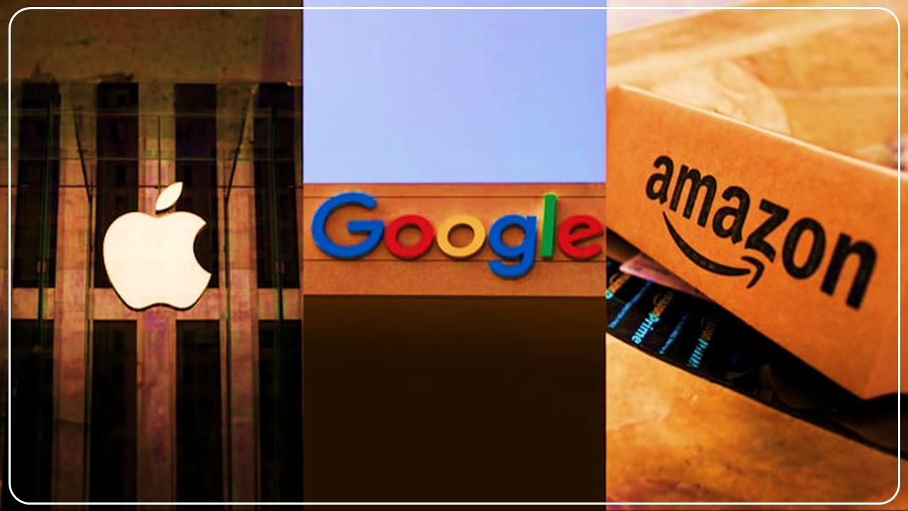Income Tax authorities investigating Apple, Google, Amazon over Non-Payment of Tax of Rs. 5,000 crores