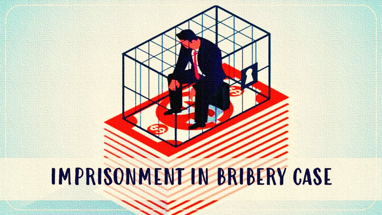 CBI Court Sentenced 7 yrs Rigorous Imprisonment to IRS in Bribery case