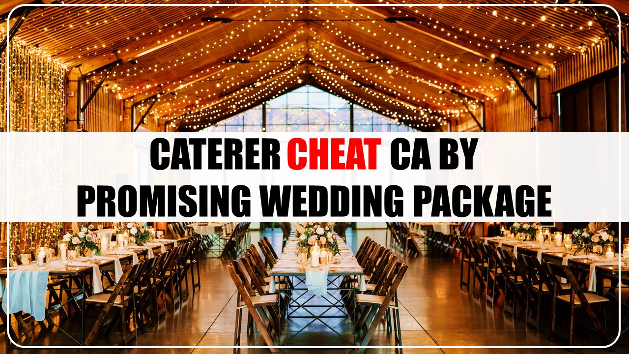 Caterer cheats CA of Rs. 28 lakh by promising wedding package