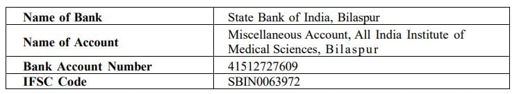 AIIMS Bilaspur Recruitment 2024