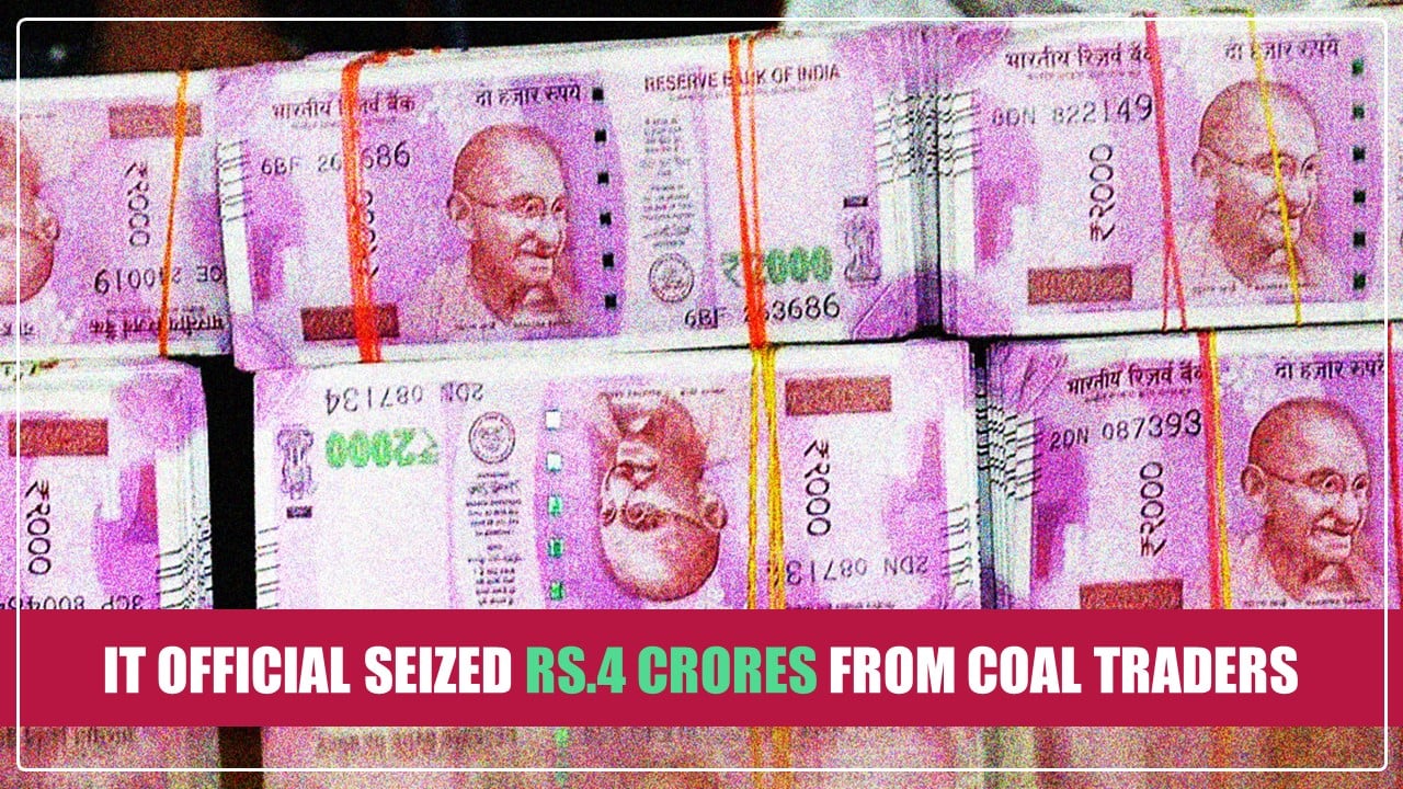 IT official seized Rs.4 Crores from Dhanbad based Coal Traders