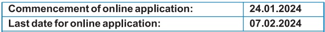 Important Date for NTPC Recruitment 2024