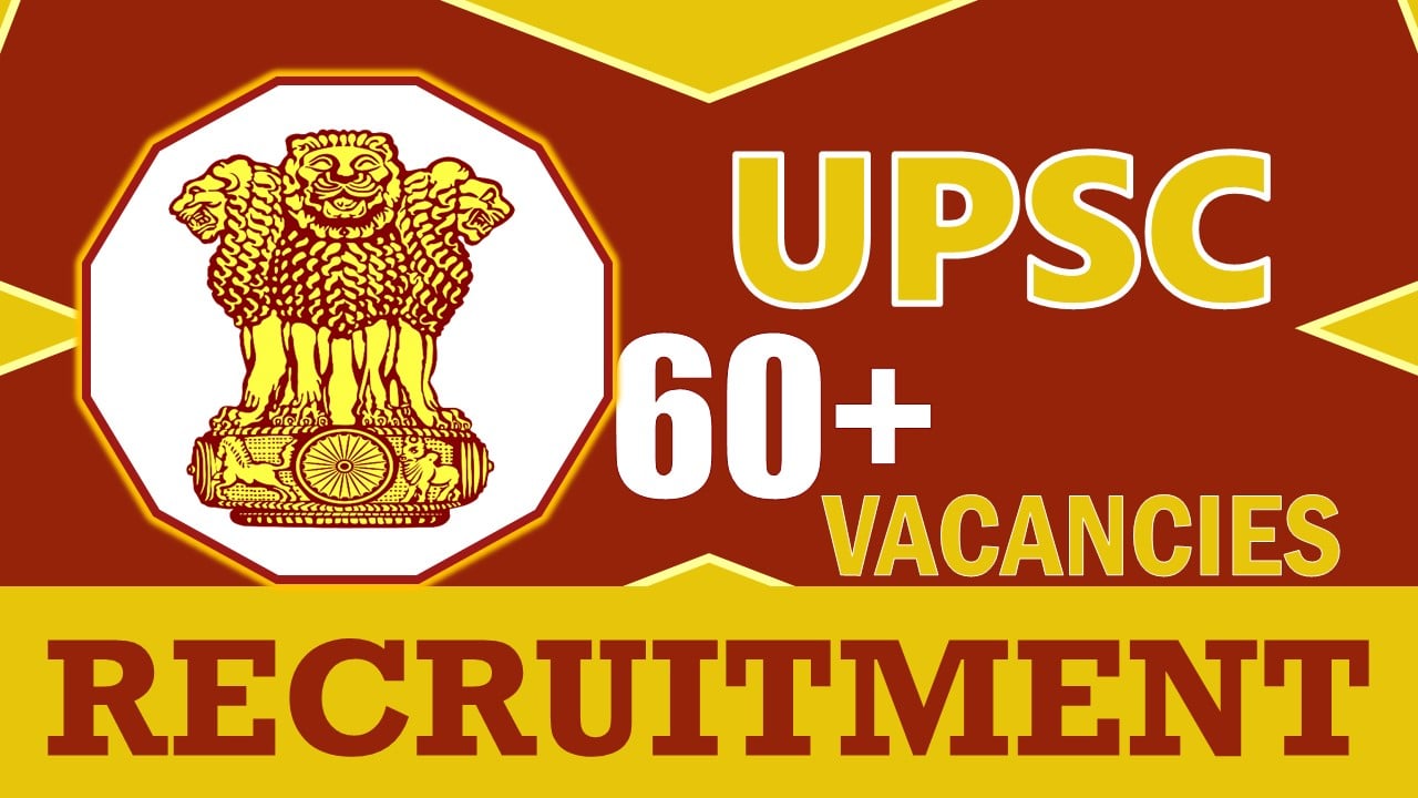 UPSC Recruitment 2022