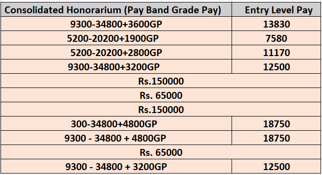 Pay for NHM Recruitment 2024
