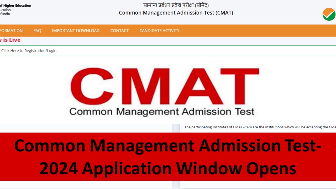 NTA Invites Online Applications for Common Management Admission Test-2024
