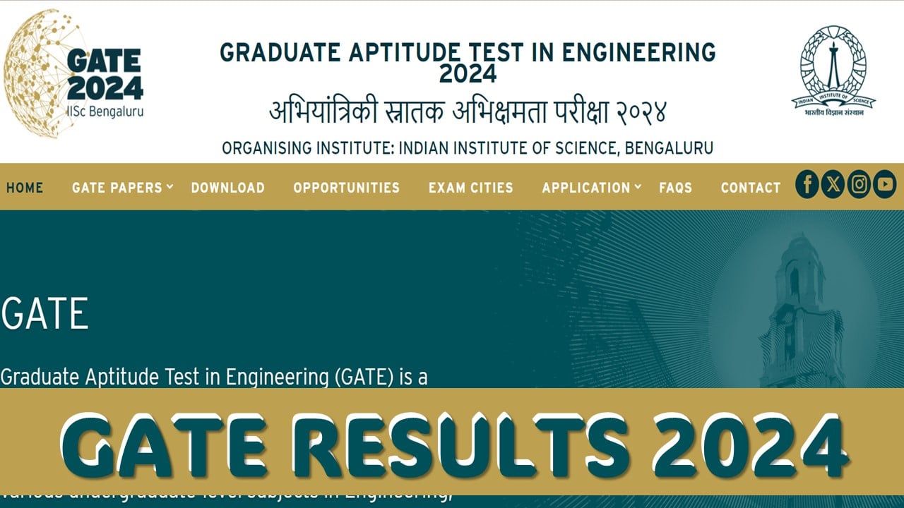 Gate 2023 Exam Result Released, Check Now - Ready2Study 247