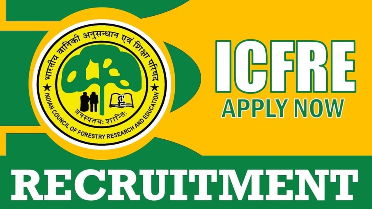 ICFRE Recruitment 2024: Monthly Salary Up to 78000, Check Posts, Age Limit, Tenure, Educational Qualification and Interview Details