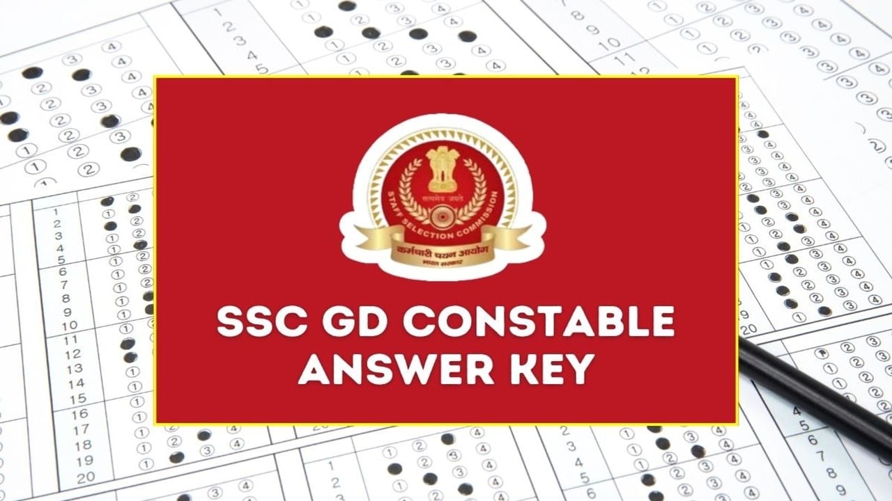 SSC Constable GD Answer Key 2024: Check Download Link