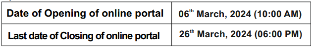 Important Dates for NHPC Recruitment 2024